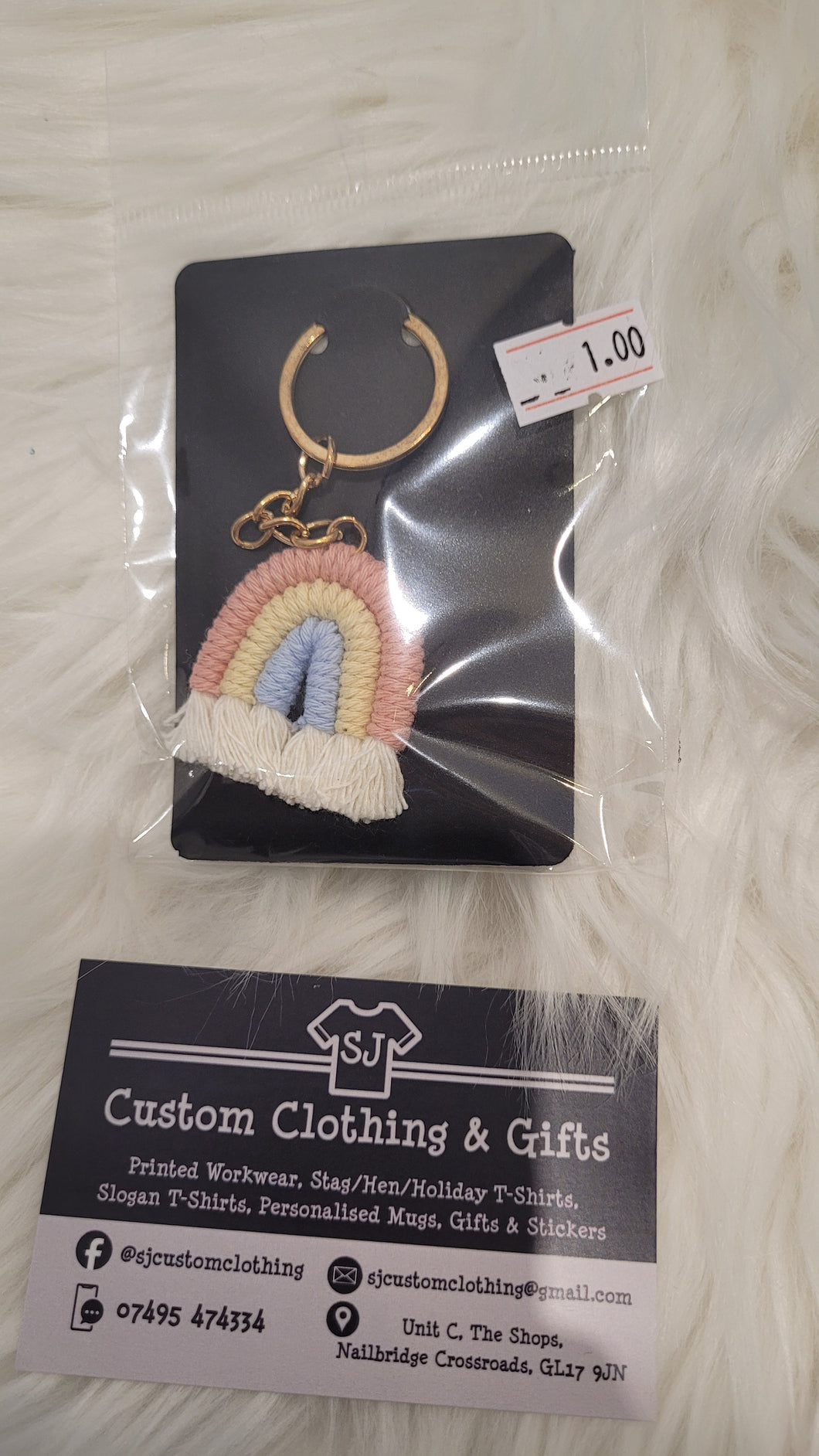 Rainbow Keyring