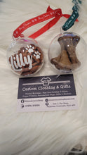 Load image into Gallery viewer, Personalised Fillable Pet Baubles
