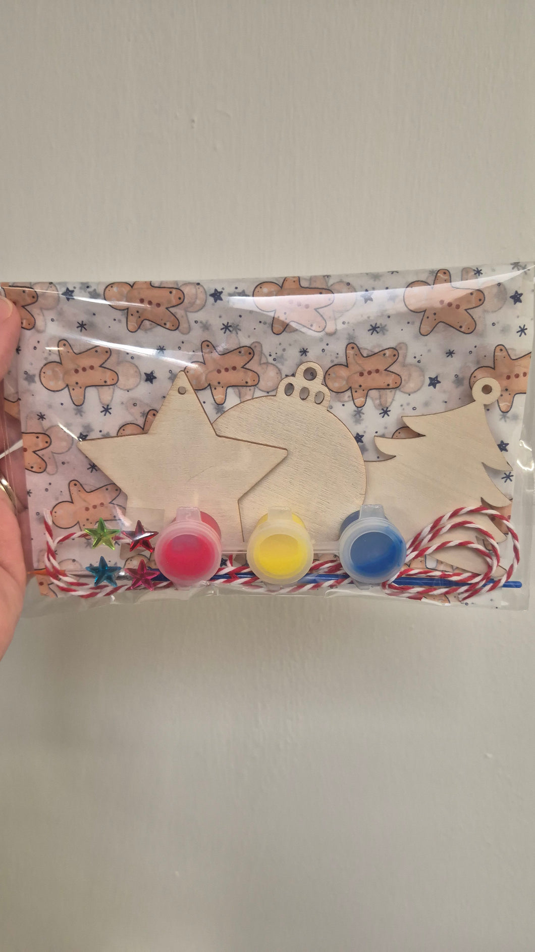 Wooden Bauble Craft Kit