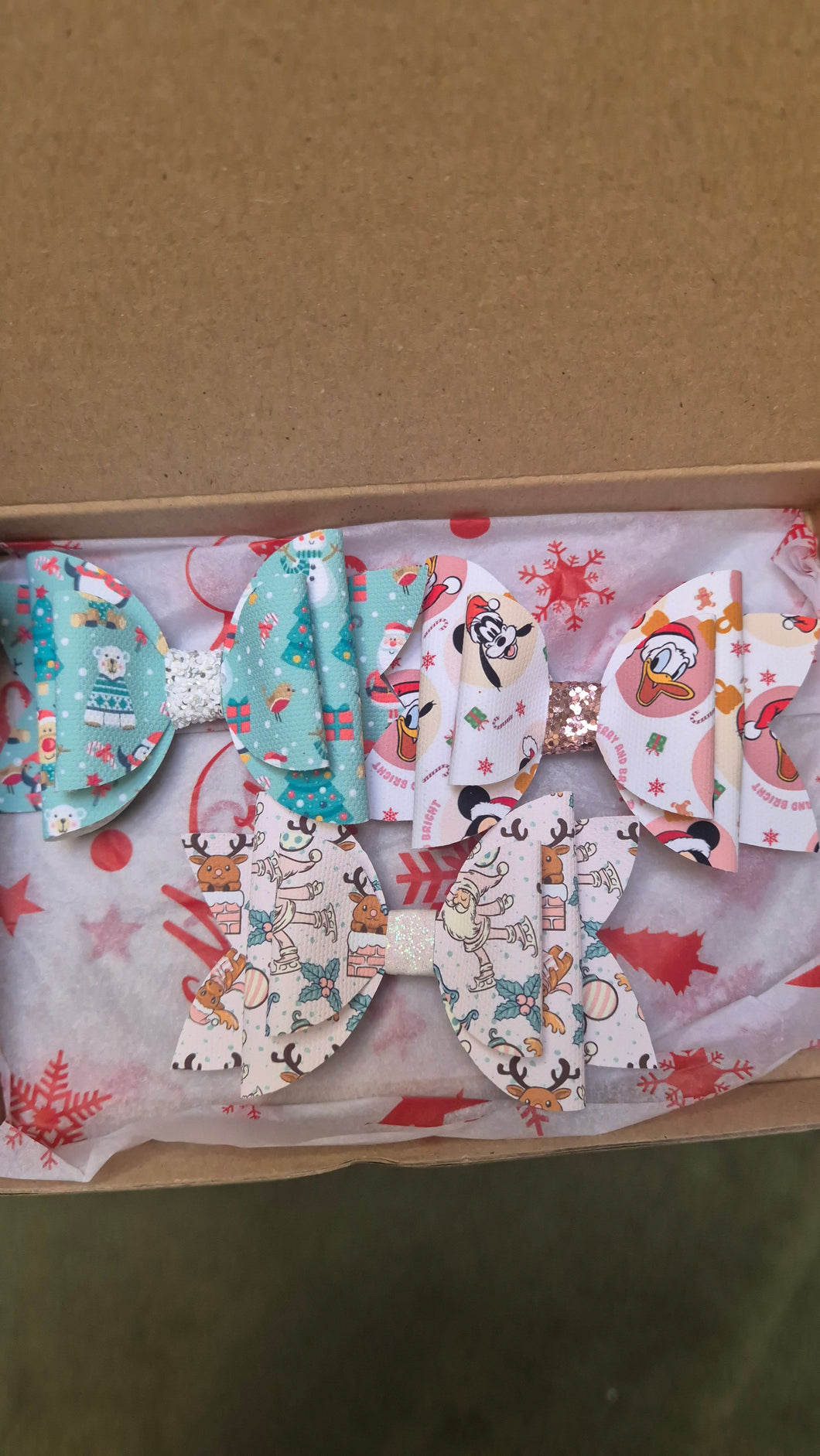 Christmas Hair Bow Box