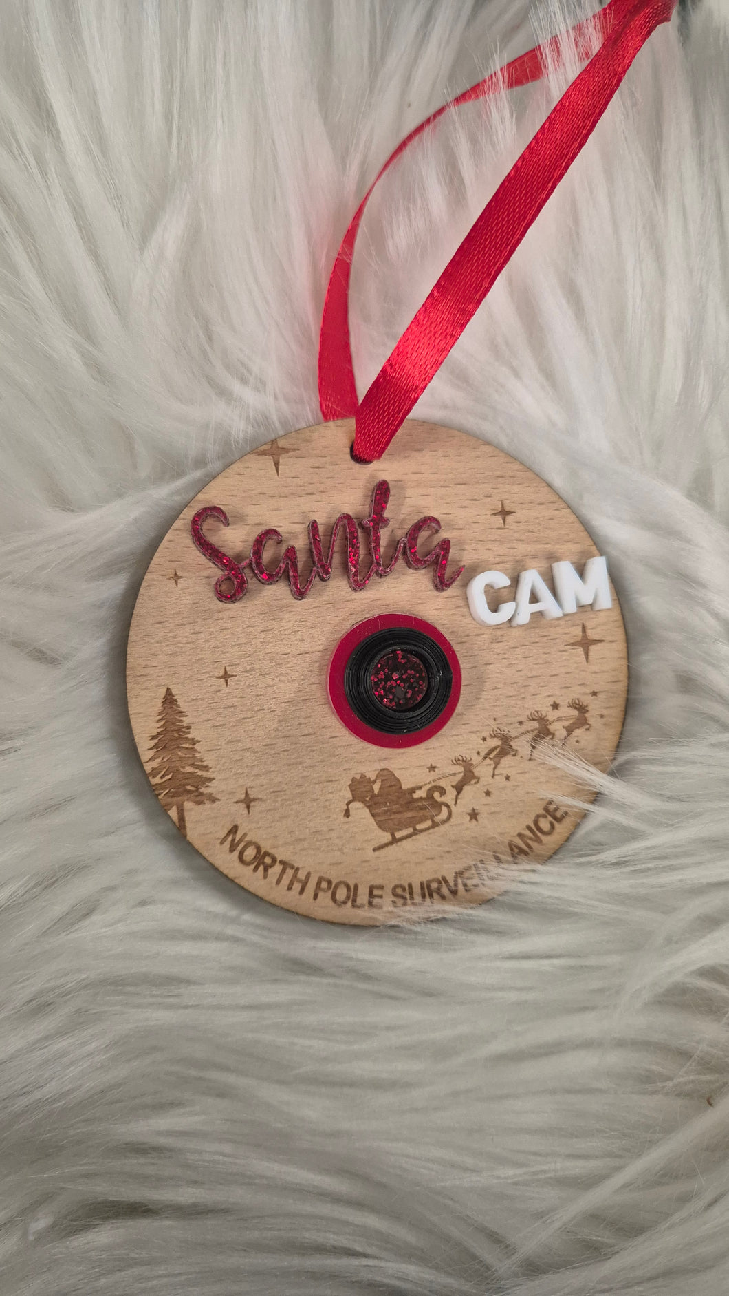 Santa Cam hanging dec