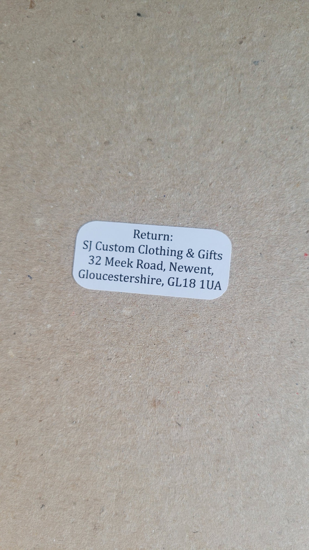 Return Address Stickers (40 per sheet)