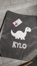 Load image into Gallery viewer, Personalised Dino Draw String Bag
