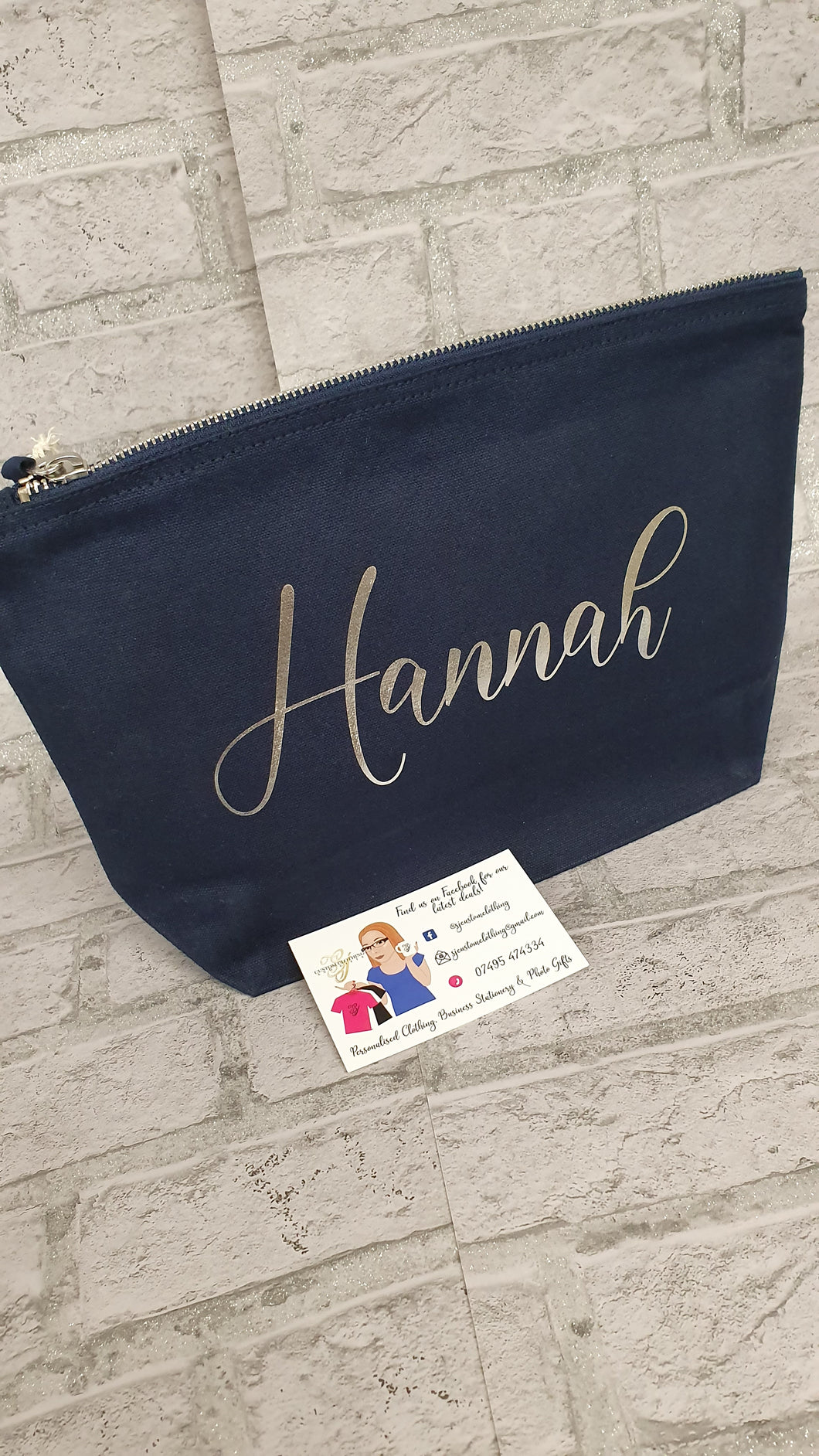 Personalised Make Up Bag
