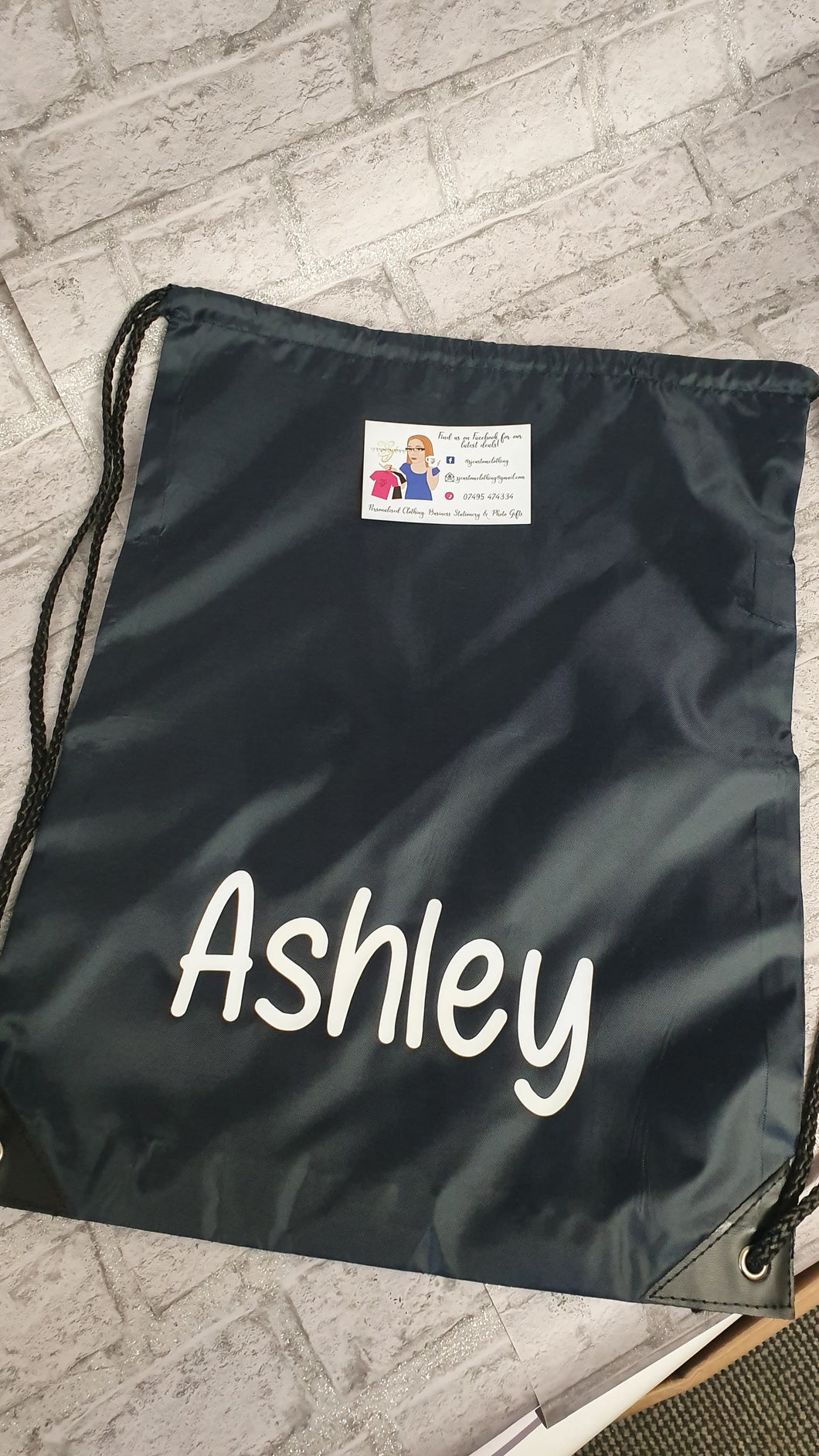 Personalised Draw String Bag
