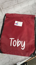 Load image into Gallery viewer, Personalised Draw String Bag
