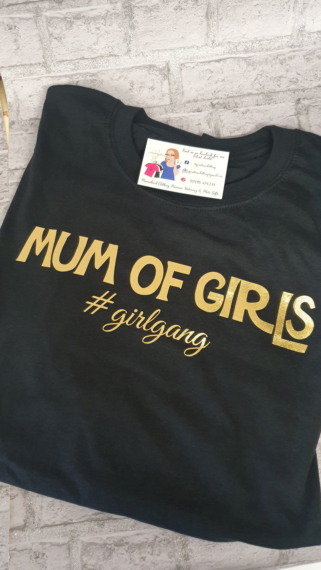 Mum of Girls T Shirt