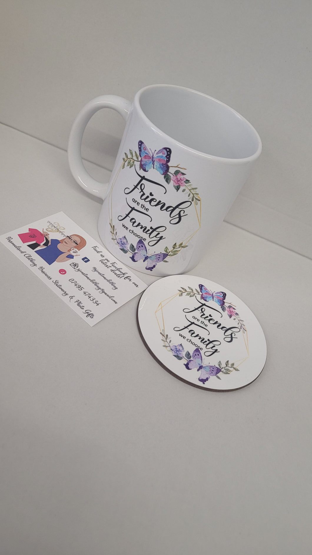 Friends are the Family we choose - Mug / Coaster