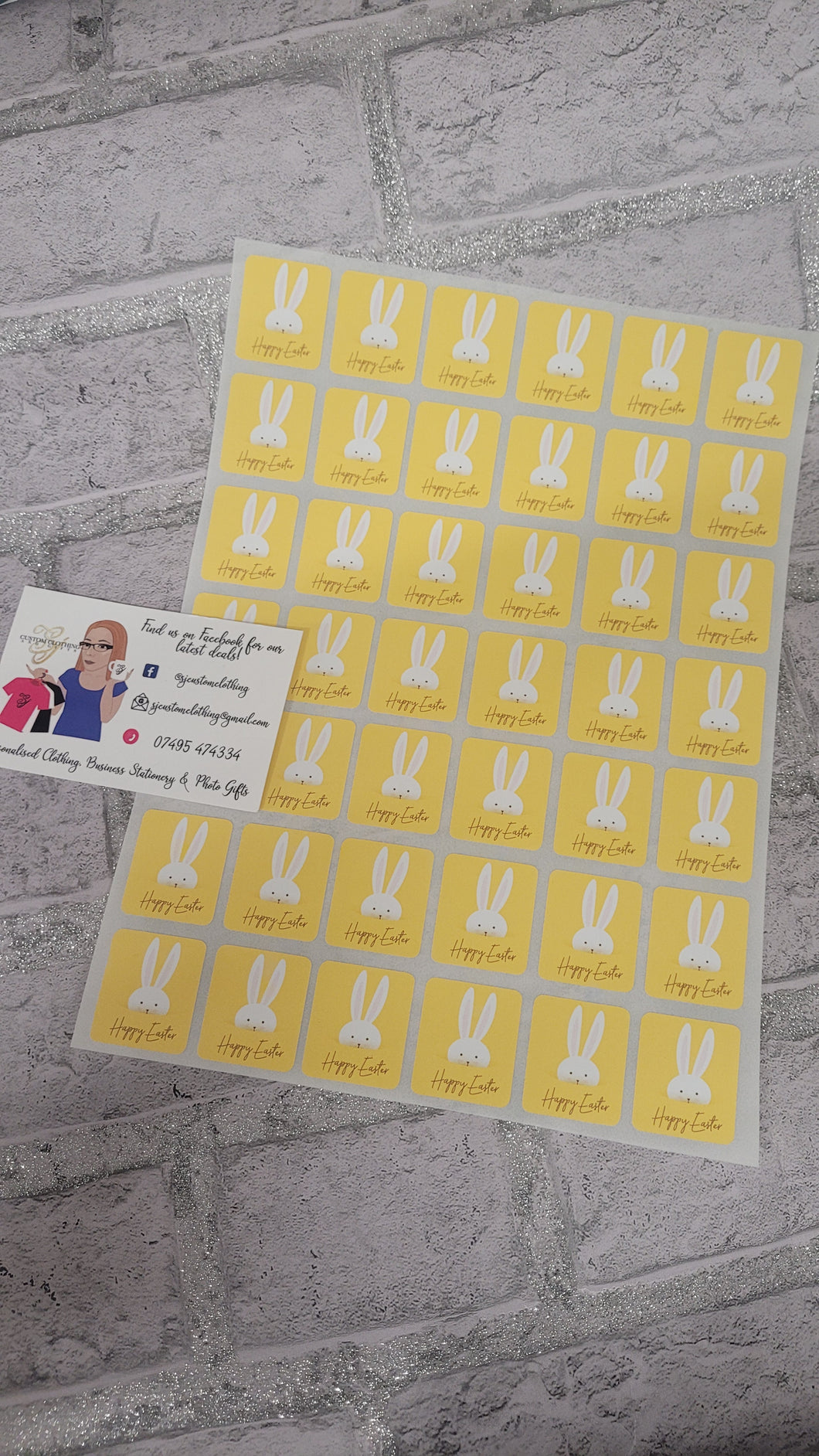 Small Easter Stickers (2 designs to choose from)