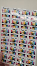 Load image into Gallery viewer, Thank you Stickers
