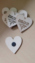 Load image into Gallery viewer, Laser Engraved Magnets - Christening Favours - Personalised
