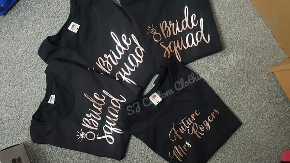 Bride Squad T Shirts