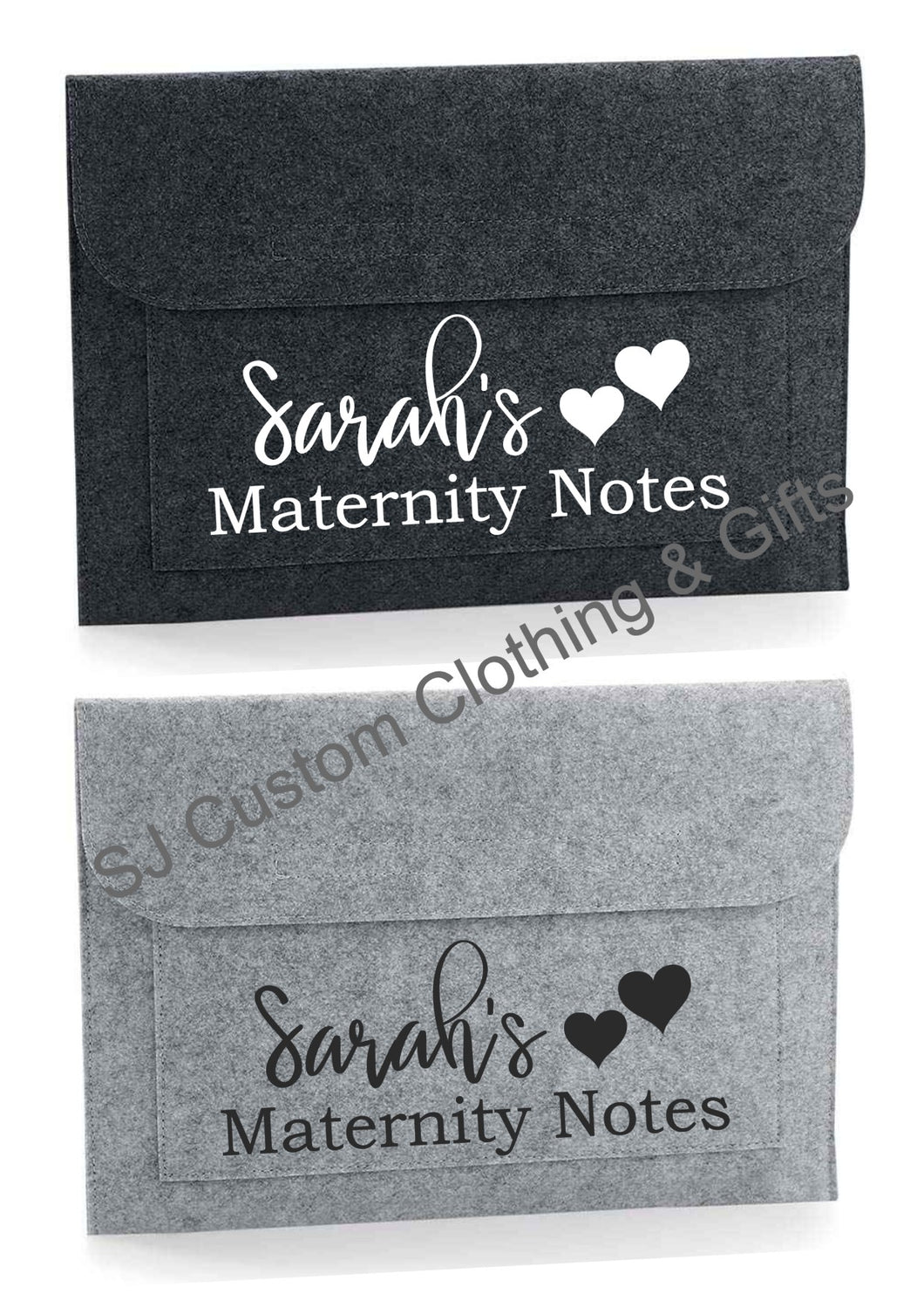 Personalised Maternity Note Folder