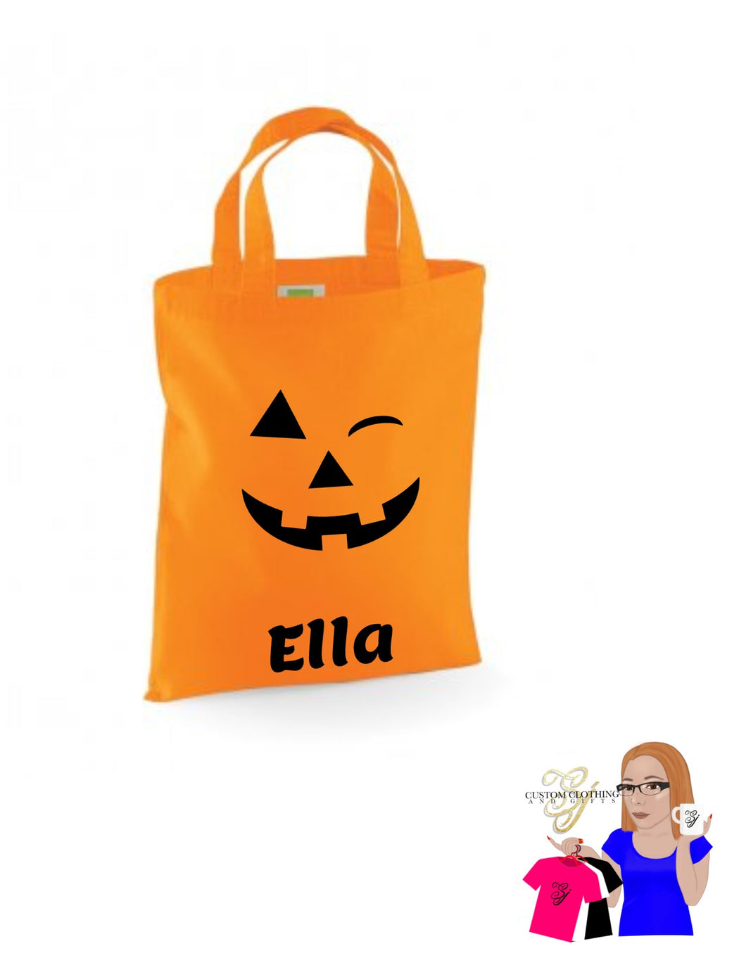 Pumpkin Bag - Personalised