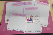 Load image into Gallery viewer, Bundle of mixed sized personalised bow cards - Pk15
