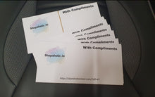Load image into Gallery viewer, Personalised Compliment Slips pk30
