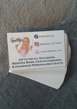 Load image into Gallery viewer, Single Sided Business Cards
